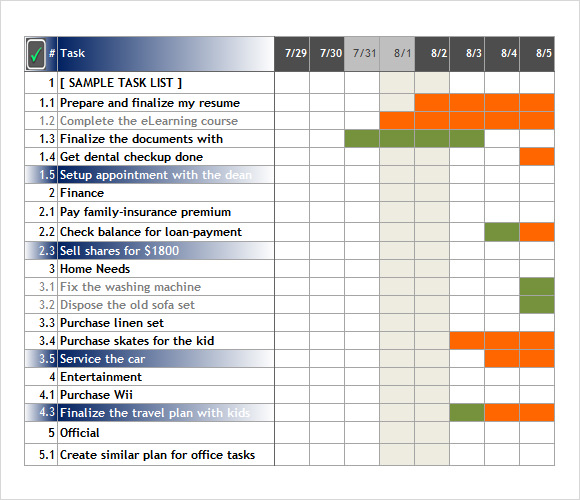 free excel project management tracking templates for mac